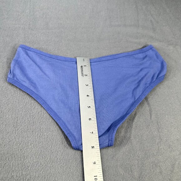 Aeropostale Women’s Size Large Panty Cheeky Hipster Blue New Without Tags - Picture 8 of 8